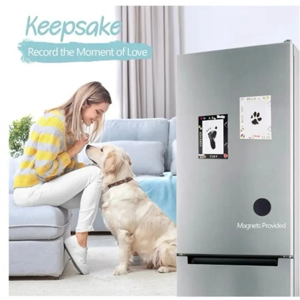 NWT Print Kit for Dogs Paws or Nose Inkless Clean Touch Pad Pet Family Keepsake